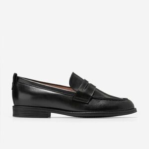 Size 37 leather Black Loafers